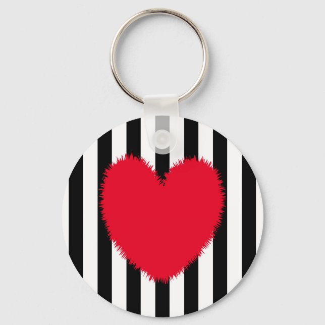 Chaveiro Coração vermelho (Frente)