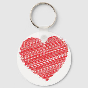 Chaveiro Coração vermelho