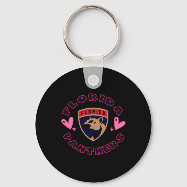 Chaveiro Corações de Valentino dos Florida Panthers Nhl Lic (Frente)