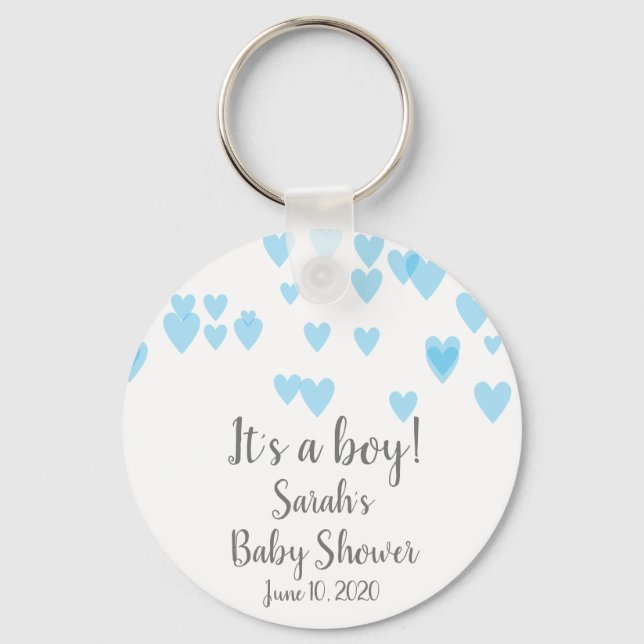 Chaveiro Corações espalhados no ar (Frente)