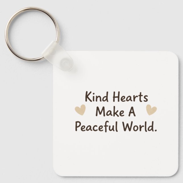 Chaveiro Corações Gentis (Frente)