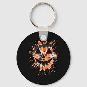 Chaveiro Corante Laranja Tie Jack O Rosto Lanterno - Hallow