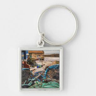 Chaveiro Cordas e potes de lagosta Pittenweem, Scotland