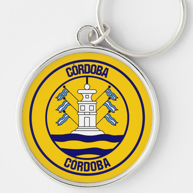 Chaveiro Córdoba Round Emblem (Frente)