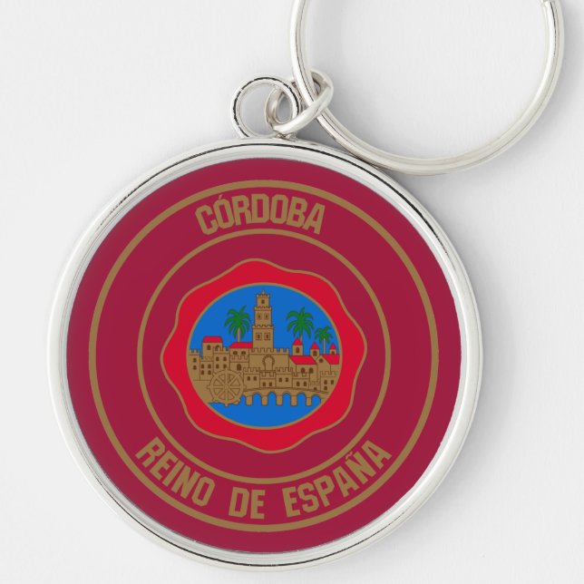 Chaveiro Córdoba Round Emblem (Frente)