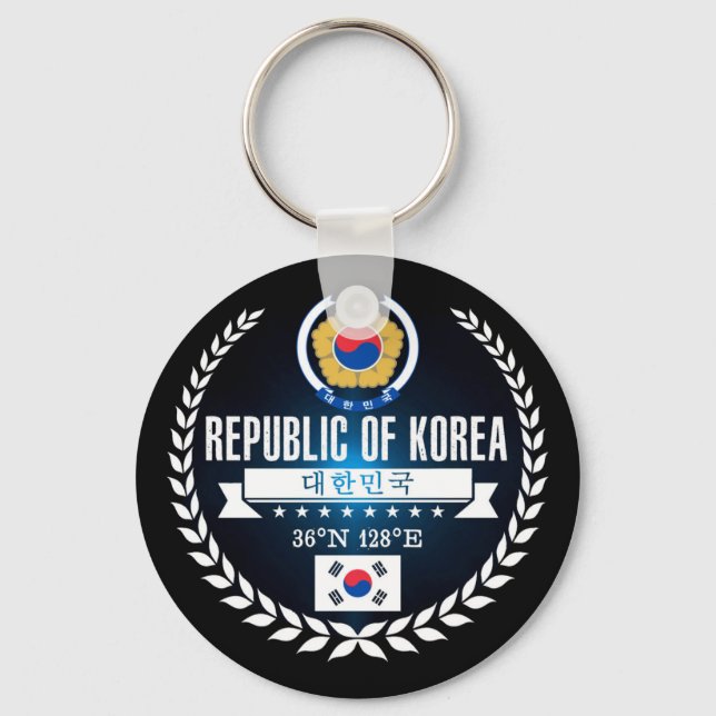 Chaveiro Coreia do Sul (Frente)
