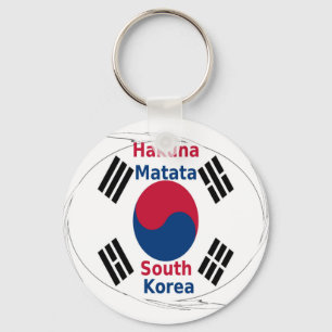 Chaveiro Coreia do Sul Hakuna Matata