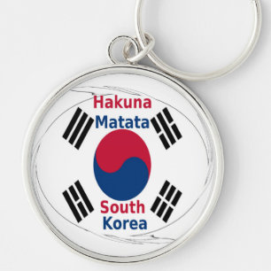 Chaveiro Coreia do Sul Hakuna Matata