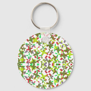 Chaveiro cores de Natal clássicas brilhantes