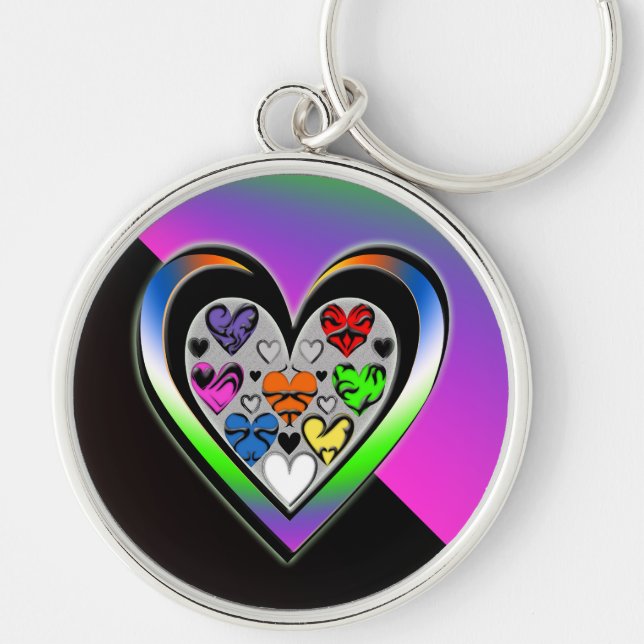 Chaveiro Cores do Amor (Frente)