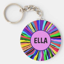 Chaveiro Cores Engraçadas