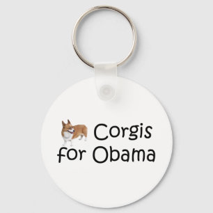 Chaveiro Corgis para Obama