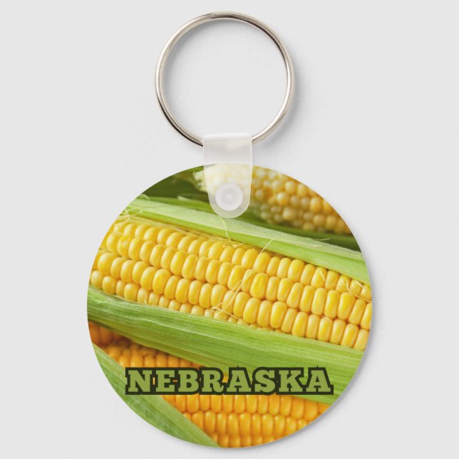 Chaveiro Corn de Nebraska (Frente)