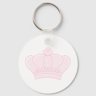 Chaveiro Coroa Rosa