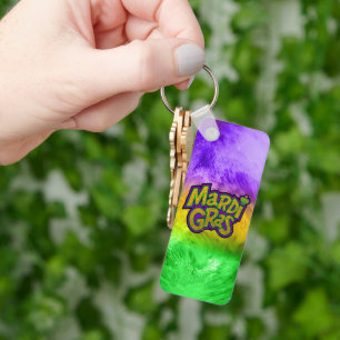 Chaveiro Coroa tema Mardi Gras festivo SlipperyJoe reinf