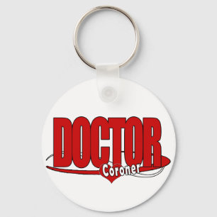 CHAVEIRO CORONER LOGO GRANDE DOUTOR VERMELHO