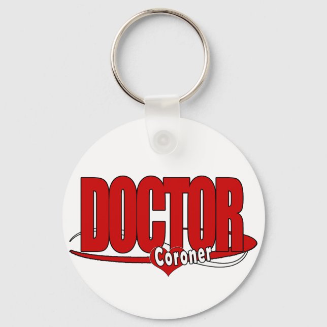 CHAVEIRO CORONER LOGO GRANDE DOUTOR VERMELHO (Frente)