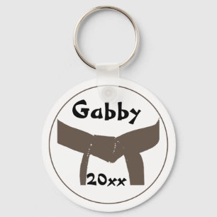 Chaveiro Correia de Brown das artes marciais