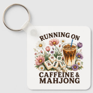 Chaveiro Correndo em Cafeína & Mahjong