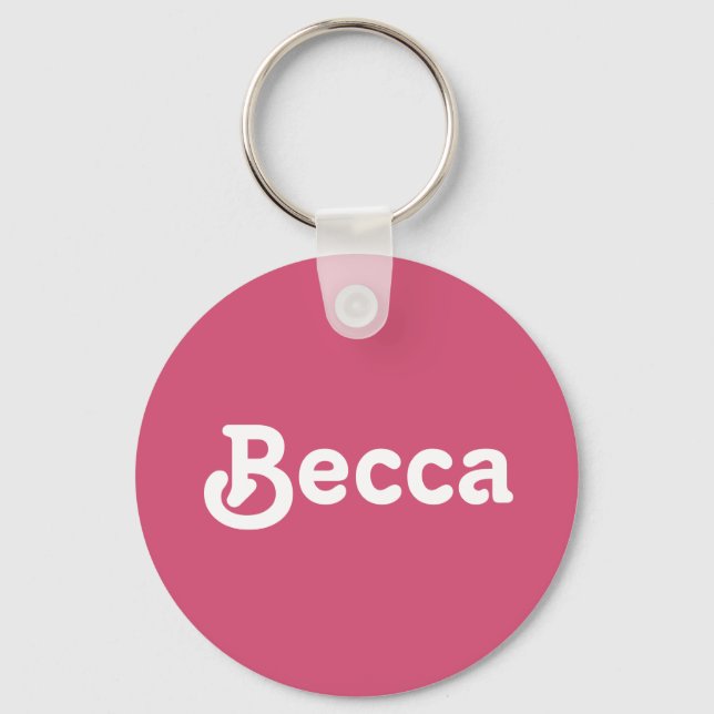 Chaveiro Corrente Becca (Frente)