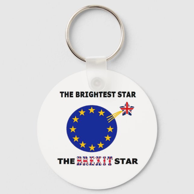 Chaveiro Corrente-chave A bandeira britânica Brexstar (Frente)