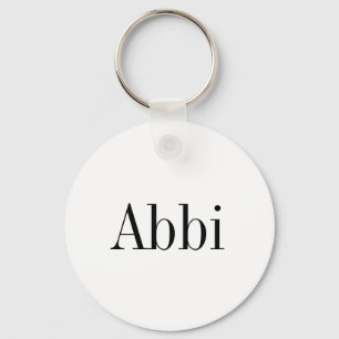 Chaveiro Corrente chave conhecida de Abbi