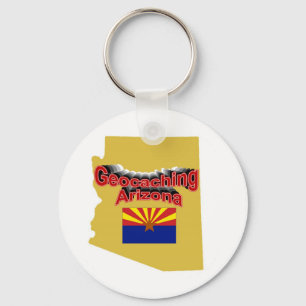 Chaveiro Corrente chave da arizona de Goecaching