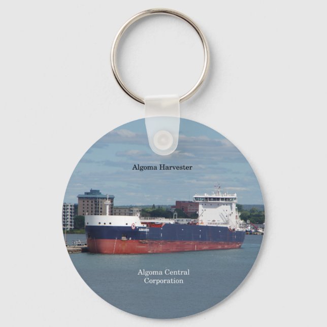 Chaveiro Corrente chave de Algoma Harvester (Frente)