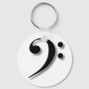 Chaveiro Corrente chave de Clef baixo