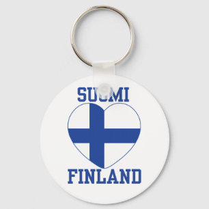 Chaveiro Corrente chave de SUOMI FINLANDIA