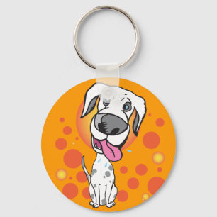 Chaveiro Corrente chave do cão feliz