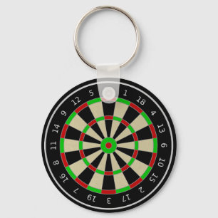 Chaveiro Corrente chave do Dartboard