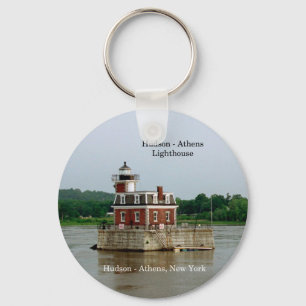 Chaveiro Corrente chave do farol de Hudson Athens