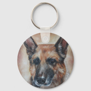 Chaveiro Corrente chave do german shepherd