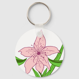 Chaveiro Corrente chave do lírio