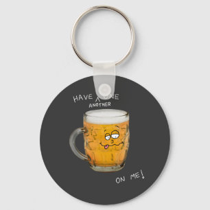 Chaveiro corrente chave do monstro da cerveja da novidade