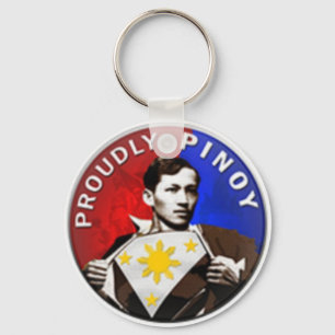 Chaveiro corrente chave do orgulho pinoy