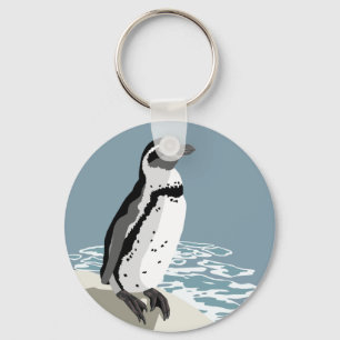 Chaveiro Corrente chave do pinguim de Humboldt