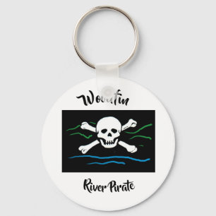 Chaveiro Corrente chave do pirata do rio de Woodfin
