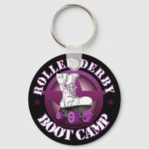 Chaveiro Corrente chave do RollerDerbyBootCamp de SSRD