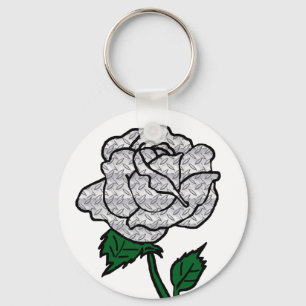 Chaveiro Corrente chave do rosa do metal
