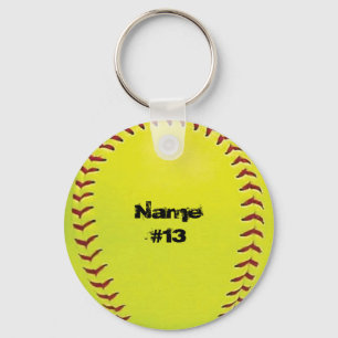 Chaveiro Corrente chave do softball de Fastpitch