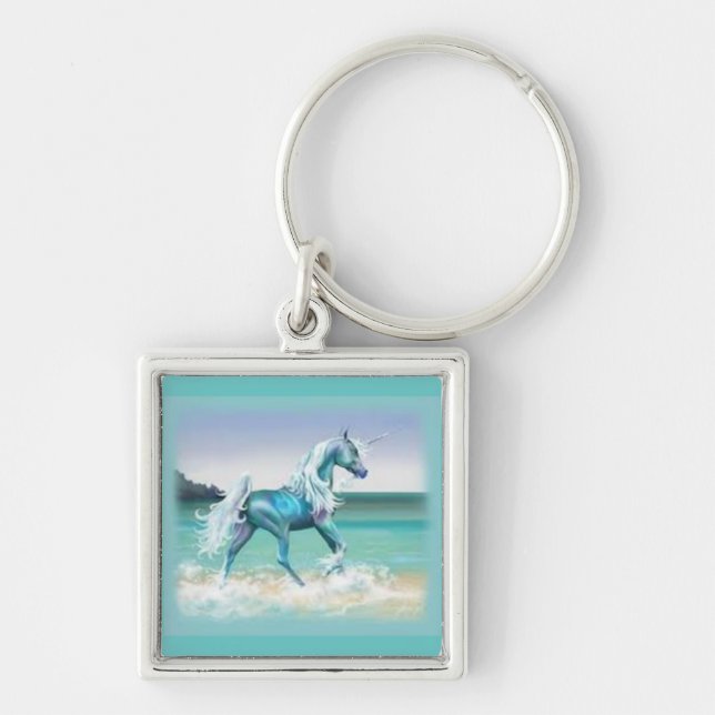 Chaveiro Corrente chave do unicórnio (Frente)