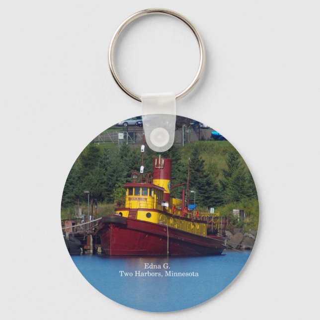 Chaveiro Corrente-chave Edna G. (Frente)