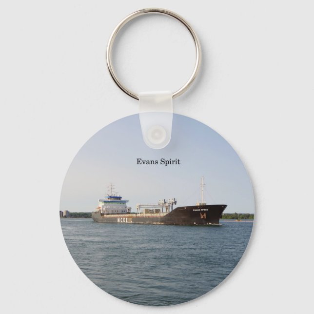 Chaveiro Corrente chave Evans Spirit (Frente)