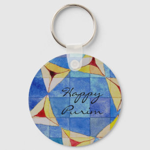 Chaveiro Corrente chave feliz de Purim