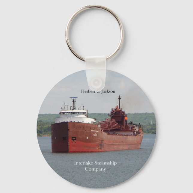 Chaveiro Corrente chave Herbert C. Jackson (Frente)