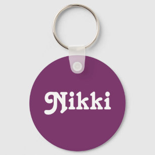 Chaveiro Corrente chave Nikki