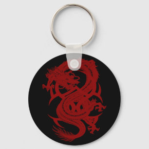 Chaveiro Corrente-chave Xiuhcoatl Dragon Vermelho