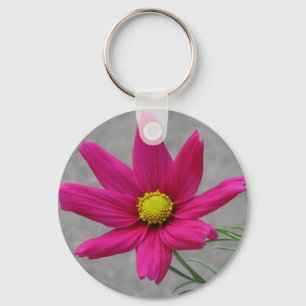 Chaveiro Corrente da chave Flor Rosa